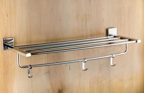 Orion OC-1001 Towel Rack Bathroom Accessory for Home, Hotel and Apartment Washrooms, Elegant and Practical Utility Rack for Organized Everyday Use, Storage, Decor and Value 